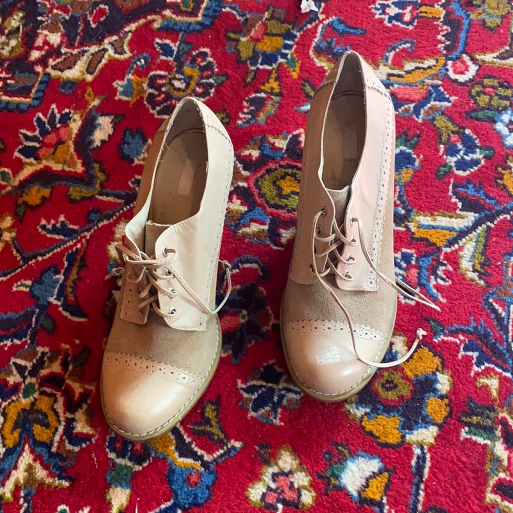 Cooperative Lace Up Heels